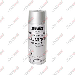 Краска-спрей акриловая ABRO (ALUMINUM PREMIUM)